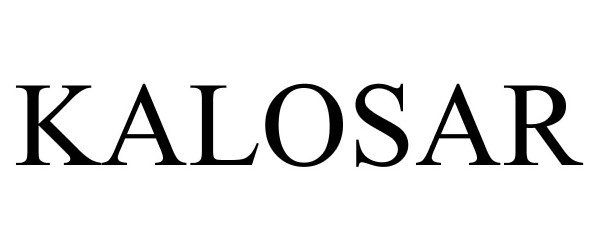 Trademark Logo KALOSAR