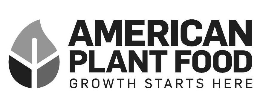 Trademark Logo AMERICAN PLANT FOOD GROWTH STARTS HERE