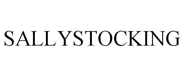 Trademark Logo SALLYSTOCKING