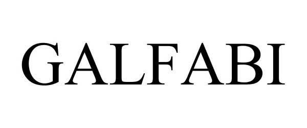Trademark Logo GALFABI