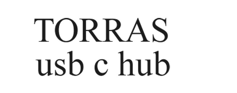  TORRAS USB C HUB
