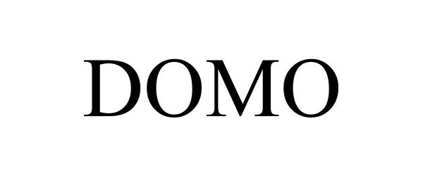 Trademark Logo DOMO