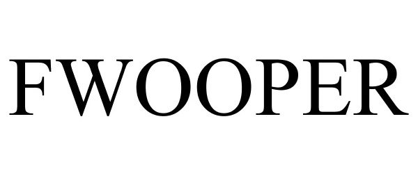 Trademark Logo FWOOPER