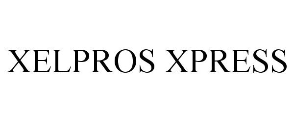 Trademark Logo XELPROS XPRESS