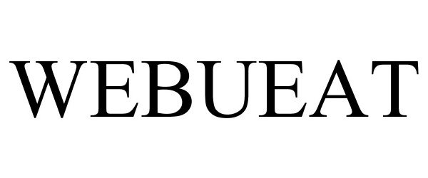 Trademark Logo WEBUEAT
