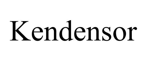 Trademark Logo KENDENSOR