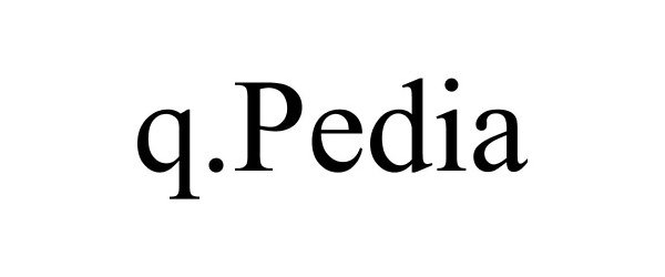 Trademark Logo Q.PEDIA