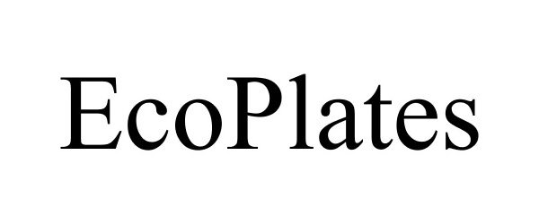 Trademark Logo ECOPLATES