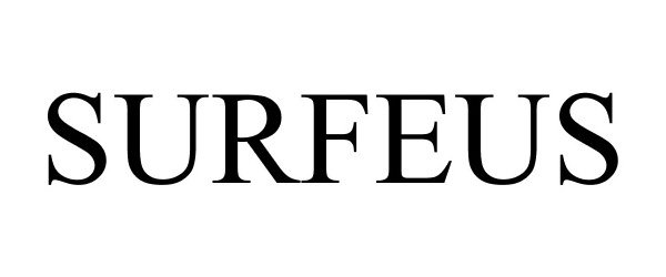 Trademark Logo SURFEUS