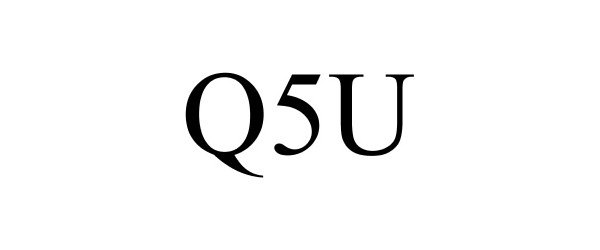 Trademark Logo Q5U