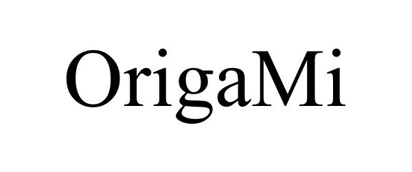 Trademark Logo ORIGAMI