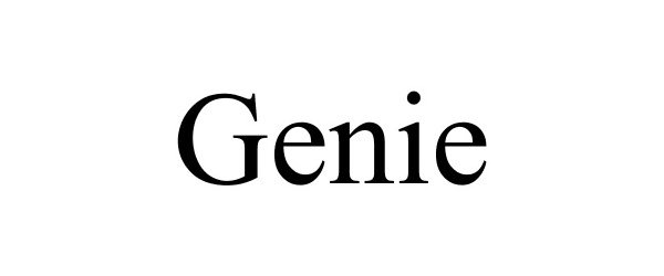 Trademark Logo GENIE