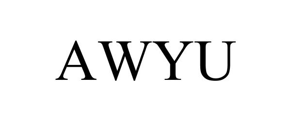 Trademark Logo AWYU