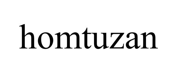 Trademark Logo HOMTUZAN