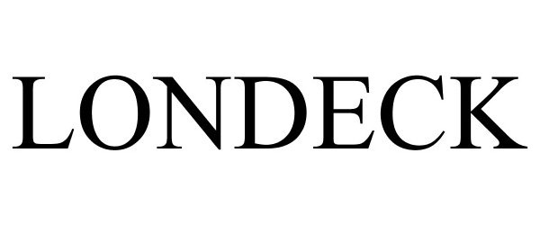 Trademark Logo LONDECK