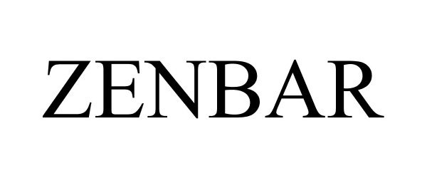 Trademark Logo ZENBAR