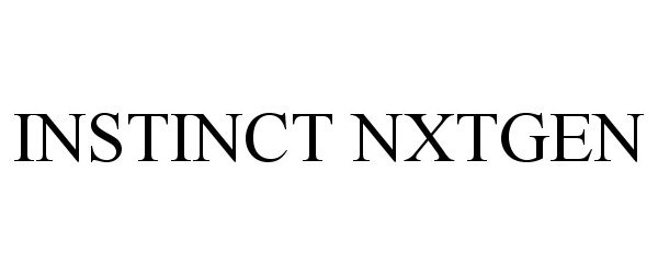 Trademark Logo INSTINCT NXTGEN