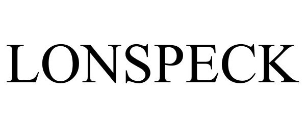 Trademark Logo LONSPECK