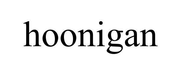 Trademark Logo HOONIGAN