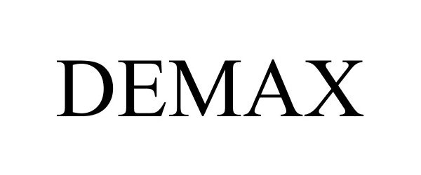 Trademark Logo DEMAX