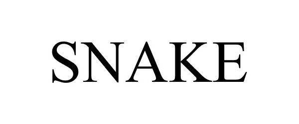 Trademark Logo SNAKE