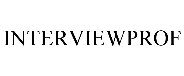 Trademark Logo INTERVIEWPROF