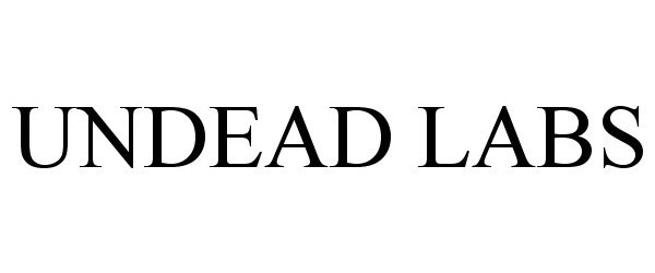 Trademark Logo UNDEAD LABS