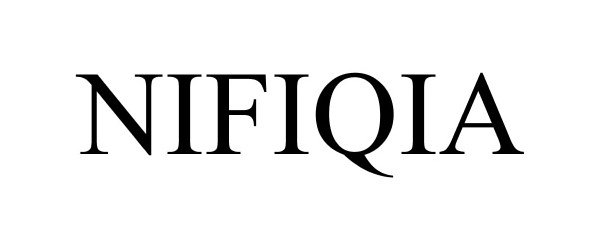 Trademark Logo NIFIQIA
