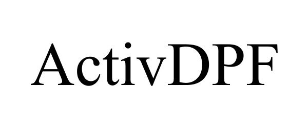 Trademark Logo ACTIVDPF