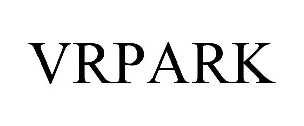 Trademark Logo VRPARK