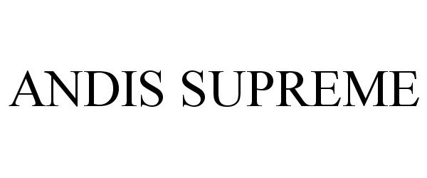  ANDIS SUPREME