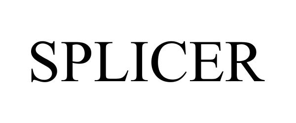 Trademark Logo SPLICER