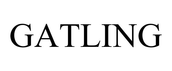 Trademark Logo GATLING