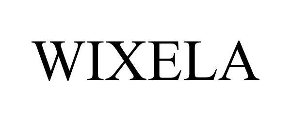 Trademark Logo WIXELA