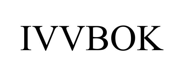 Trademark Logo IVVBOK