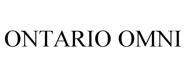  ONTARIO OMNI