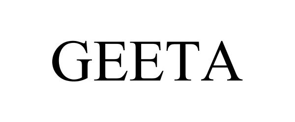 Trademark Logo GEETA