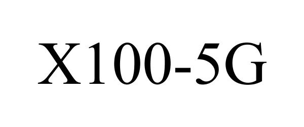 Trademark Logo X100-5G