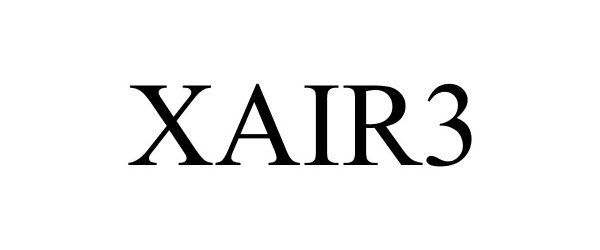 Trademark Logo XAIR3