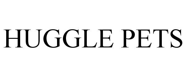 Trademark Logo HUGGLE PETS