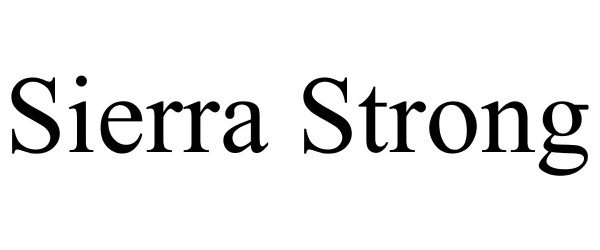  SIERRA STRONG