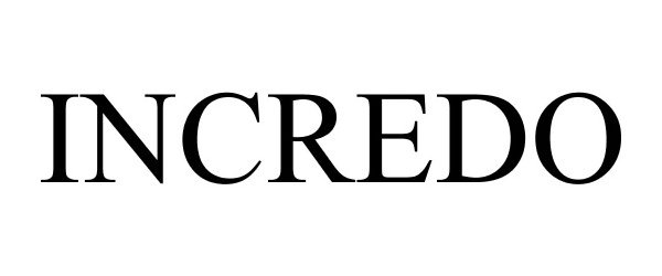 Trademark Logo INCREDO