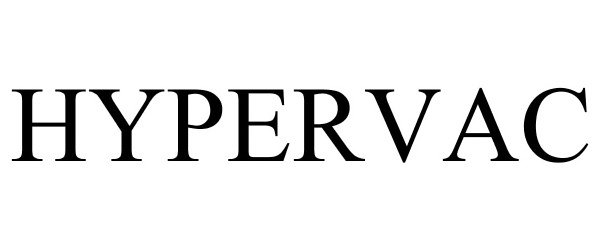Trademark Logo HYPERVAC