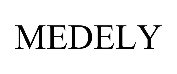 Trademark Logo MEDELY
