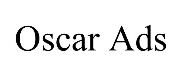 Trademark Logo OSCAR ADS