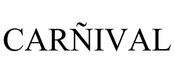 Trademark Logo CARÑIVAL