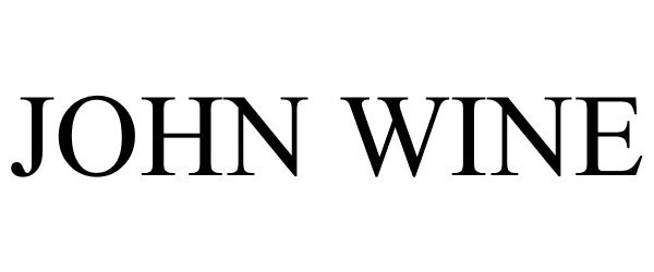  JOHN WINE