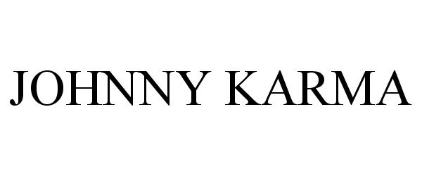 Trademark Logo JOHNNY KARMA