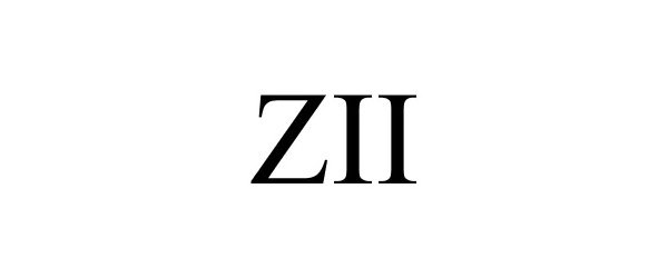Trademark Logo ZII