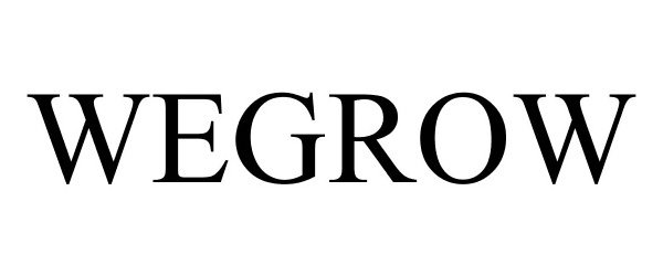 Trademark Logo WEGROW